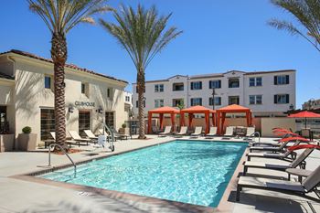 Pool Side Views at Artesa at Menifee Town Center